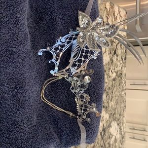 Masquerade Mask for NYE!  Worn once for a ball!